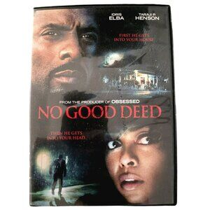 No Good Deed DVD Idris Elba Taraji P Henson Thriller Movie With Special Features